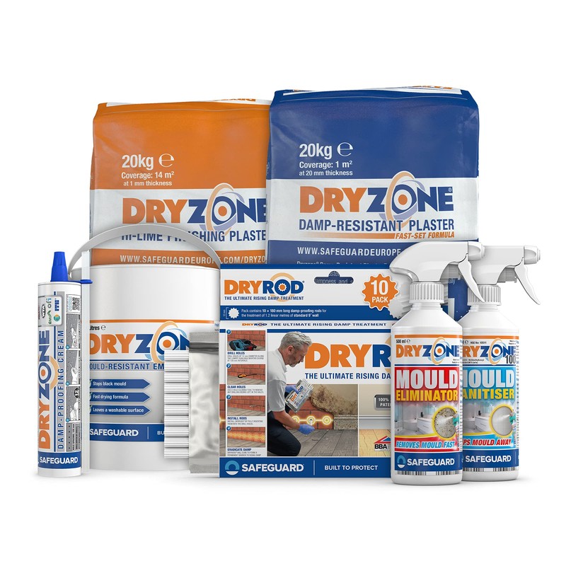 Dryzone Moisture Meter Detector – Damp Meter for Wood, Masonry