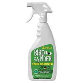 STAR BRITE Spider & Bird Stain Remover Spray - Quickly Dissolve Bird Droppings & Clean up Spider Mess - Won't Remove Polish or Wax (095122SS)