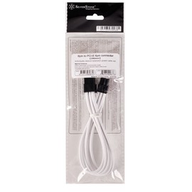 Silverstone Tek Sleeved Extension Power Supply Cable with 1 x 6-Pin to PCI-E 6-Pin Connector (PP07-IDE6W)