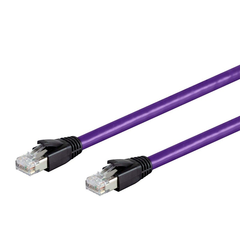 Monoprice 131077 Cat8 Ethernet Network Cable - 1 feet -