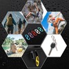 20PCS S Carabiner Clip Small Alloy Snap Hook Anti Theft