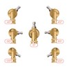 Giraffe Tools Pressure Washer Pivoting Coupler, 7 Angles Gutter Cleaner