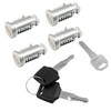 Unlorspy 4 Pcs Lock Cylinders Replacement Set for Car Roof