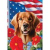 Golden Retriever Red - Best of Breed All-American Patriotic I