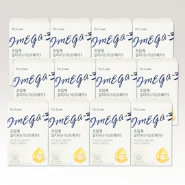 Dr.Lin Supercritical rTG Omega-3 12-month supply of high purity vegetable Omega-3 nutritional supplement / 닥터린 초임계 rTG 오메가3 12개월분 식물성 고순도 오메가3 영양제