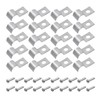 T Tulead 20 Pcs 3/8" Single Line Clamp, 304 Stainless