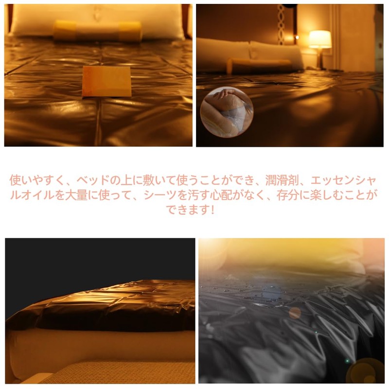 KALOLINNA Waterproof Sheet, Bed Sheet, Lotion Mat, PVC Sheet, Light