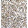 Newbridge Rafiki Natural Tropical Toile Print Indoor Outdoor Fabric Napkins