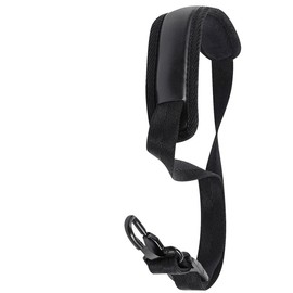 Adjustable Padded Saxophone Strap for Comfortable Wearing - Black, Fits Alto, Tenor and Soprano Saxophones