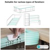 Vakerga Bunk Bed Ladder Pads - Self-Adhesive Foam Padding with