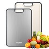 Titanium Cutting Board for Kitchen, Cutting Board Double Sided Food