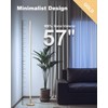 TACAHE Minimalist Corner Floor Lamp - 2700K-6500K Dimmable LED Night