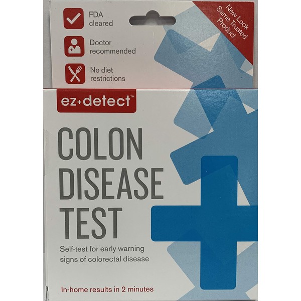 EZ Detect Colon Disease Test Kit - 5 Test Pads, Pack of 3