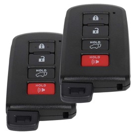 CCIYU Smart Key Fob Keyless Entry Remote (fits Part HYQ14FBA 89904-0E090,89904-0E091,89904-0E092) 2014-2018 Fit for Toyota Highlander 2.7L,2014-2018 Fit for Toyota Highlander 3.5L