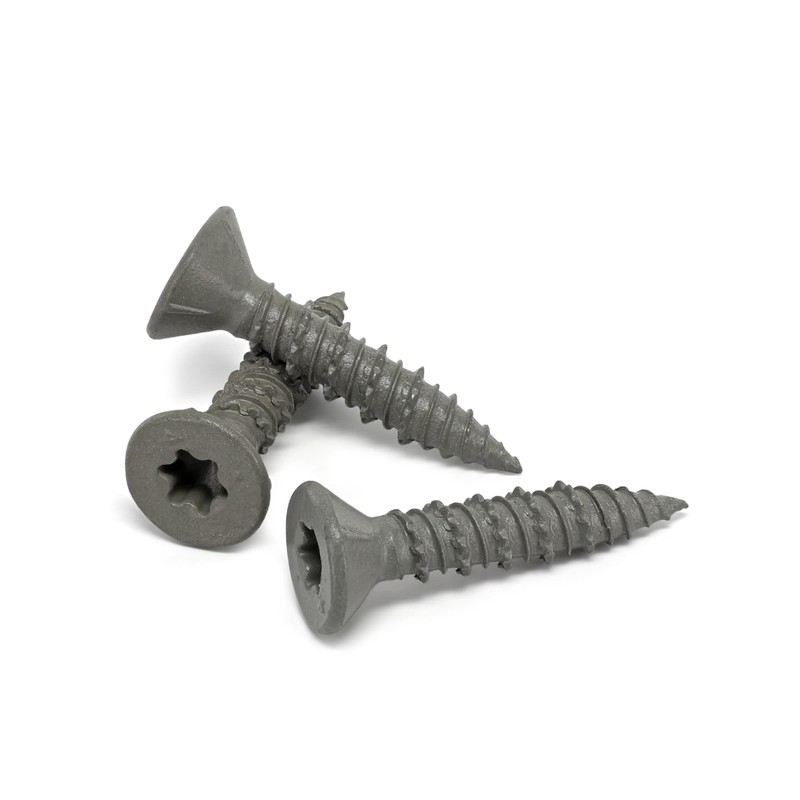 Power Pro 376633 Concrete Screw Anchors, 3/16" x 1-1/4", High-Performance,