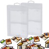 8PCS Playing Card Case Clear Plastic Gaming Game Card Case