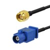 Fakra C to SMA Coaxial Cable 30cm RG174 GPS Antenna