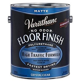 1 gal Rust-Oleum 286820 Varathane Water-Based Interior Floor Polyurethane, Matte