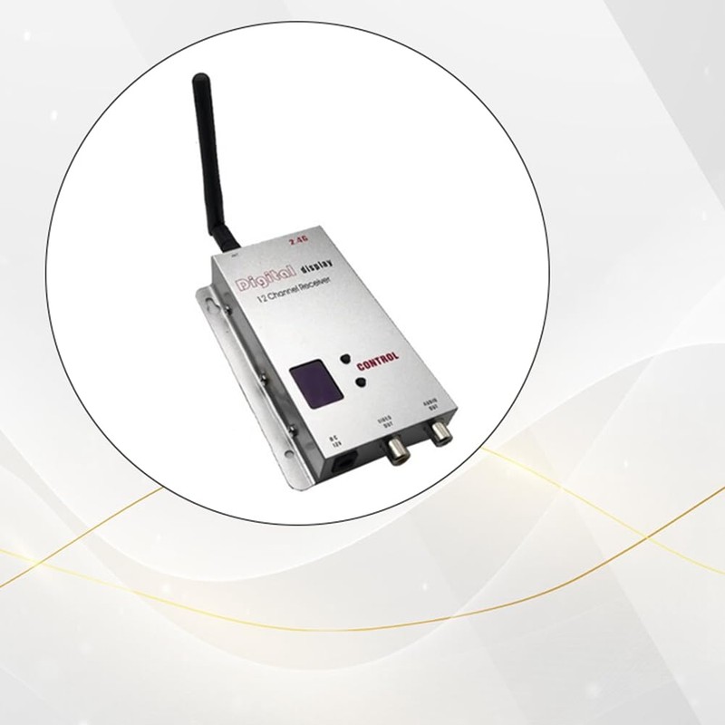 Peakloong 2.4G 12CH for FPV VRX Audio Video Receiver for