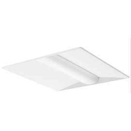 Lithonia Lighting 2x2 LED Troffer Light, BLT Series Low Profile LED Drop in Ceiling Light for Dropped Ceiling with Curved Ribbed Diffuser, 3300 Lumens, 4000K Cool White