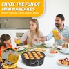 FineMade Non Stick Pancakes Maker Machine, Electric Poffertjes Pan with
