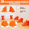 CNQLIS Laminate Flooring Tools, 65 Pieces lvp Installation kit with