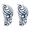 Jagua Tattoo Tattoo Stickers, 2 Weeks Disappearing Henna Tattoo Real