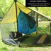 Lightweight No Bug Screen House for Hammock, Canoe Picnics Backyards