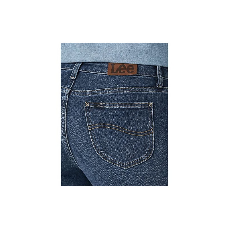 Lee Women's Legendary Mid Rise Straight Leg Jean Seattle 12