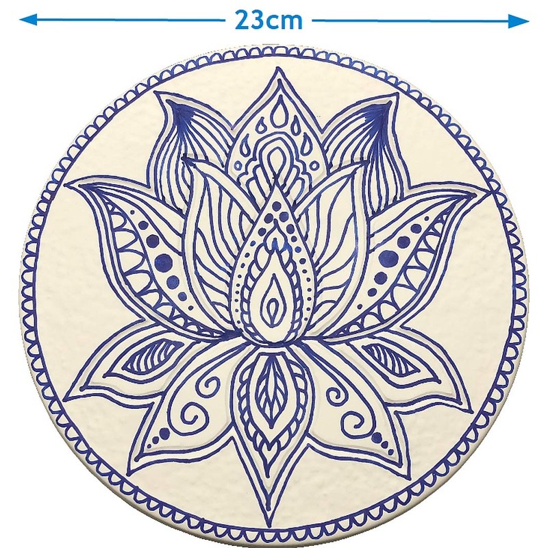 Lotus Flower Concrete or Plaster Mould Reusable ABS Mold