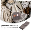 KONTONTY Portable Pen Storage Container Bag for Watch Strap Watch