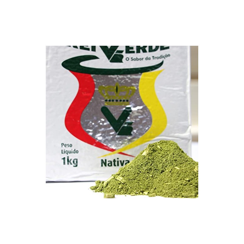 Yerba Mate Rei Verde Chimarrao 1kg - Molienda Nativa de