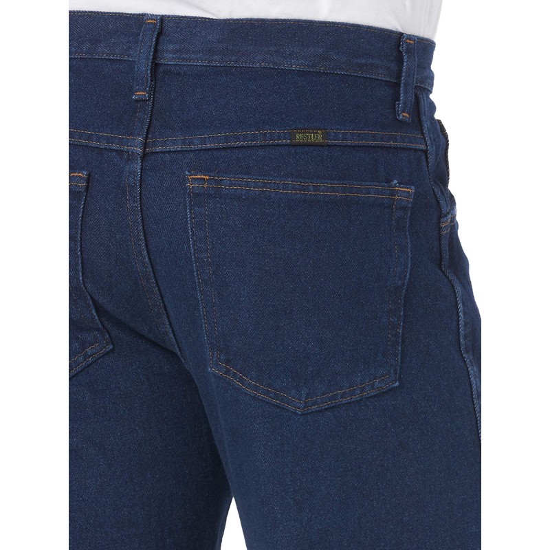 Rustler Rustler Men's Classic Regular Fit, Prewash, 36W x 29L