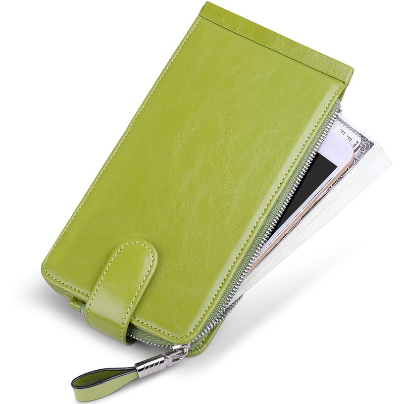 JEEBURYEE Card Case, Men's, Women's, Long Wallet, Thin, Magnetic Prevention,