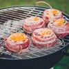 Relaxdays Aluminium Grill Trays, Set of 50, W x D: