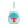 Squishmallows 2025 Valentine Squad 3.5" Mini Plush Doll Clip Keychain