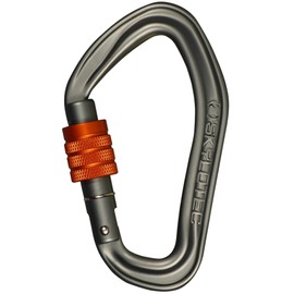 Skylotec Falanx Screw Carabiner, Dark Grey
