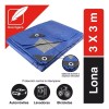 Santul Lona Uso Ligero Santul 3x3m Sellado Térmico Azul 5442