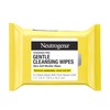 Neutrogena Gentle Facial Cleansing Wipes, Ultra-Soft Micellar Cleansing Wipes for