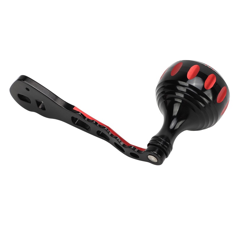 Fishing Reel Handle Aluminum Alloy Prevent Slip Ergonomic Replacement Baitcasting