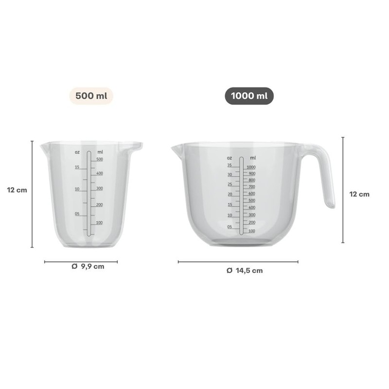 Mepal - Chef it measuring cup - Easy to read
