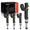 A-Premium Set of 4 Fuel Injectors Compatible with Nissan Versa
