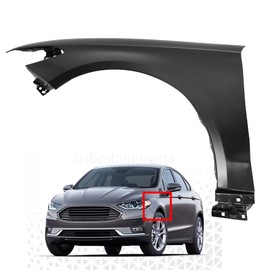 Fender Driver side Compatible with 2017-2020 Ford Fusion Front Left Fender of Replacement OEM:110-02831L