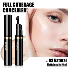 Luminous Eye Corrector, Under Eye Concealer Augenringe, Langlebig Farbkorrektor Abdeckstift, Wasserfest & Wischfest Flüssig Concealer zum Abdecken von Rötungen, Getönte Eye Cream mit Volle Abdeckung