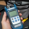 FIBAsource Optical Power Meter with Backlit LCD Display, FC/SC Connector,