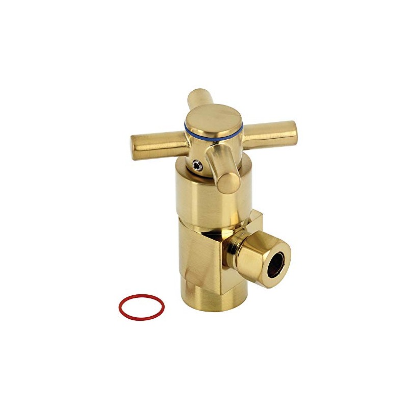 Kingston Brass CD43307DX Concord 1/2-Inch IPS X 3/8-Inch OD Comp