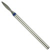ianblues Nail Drill Flame-Shape Diamond Bit EFile for Nail Techs