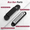 RVBOATPAT Marine Bus Bar 12V 150A Power Distribution Block 1/4"
