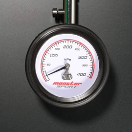 MONSTER SPORT 993121-0000MW Air Gauge, White, Universal