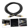 jojofuny Optical Audio Cable Fiber Male to Male Cord for
